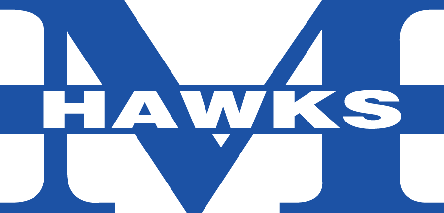 Monmouth Hawks 1993-2003 Secondary Logo diy iron on heat transfer
